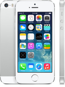 iPhone 5S, 32 GB, Valkoinen/Hopea