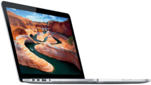 MacBook Pro 13-inch Retina, Intel Core i5 2.5 GHz (Turbo Boost jopa 3.1 GHz), 8 GB, 128 GB SSD
