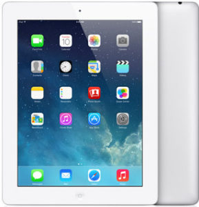 iPad 4 Wi-Fi + Cellular 16GB, 16GB, White