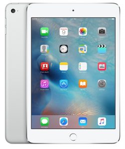 iPad mini 4 Wi-Fi + Cellular 64GB, 64GB, Silver