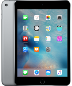iPad mini 4 Wi-Fi 128GB, 128GB, Gray
