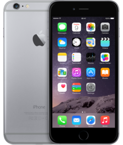 iPhone 6 Plus 64GB, 64GB, Gray