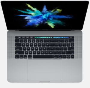 MacBook Pro 15" Touch Bar Late 2016 (Intel Quad-Core i7 2.6 GHz 16 GB RAM 512 GB SSD), Intel Quad-Core i7 2.6 GHz, 16 GB RAM, 512 GB SSD