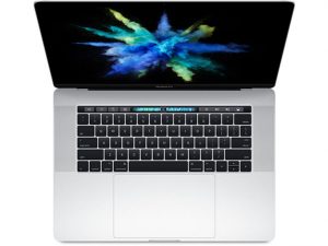 MacBook Pro 15" Touch Bar Mid 2017 (Intel Quad-Core i7 2.8 GHz 16 GB RAM 256 GB SSD), Silver, Intel Quad-Core i7 2.8 GHz, 16 GB RAM, 256 GB SSD