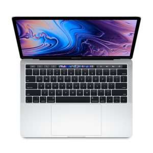 MacBook Pro 13" 4TBT Mid 2019 (Intel Quad-Core i5 2.4 GHz 8 GB RAM 512 GB SSD), Silver, Intel Quad-Core i5 2.4 GHz, 8 GB RAM, 512 GB SSD