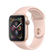 Watch Series 4 Aluminum Cellular (44mm), Gold, Pink Sand Sport Loop Watch Series 4 Aluminum Cellular (44mm), Gold, Pink Sand Sport Loop