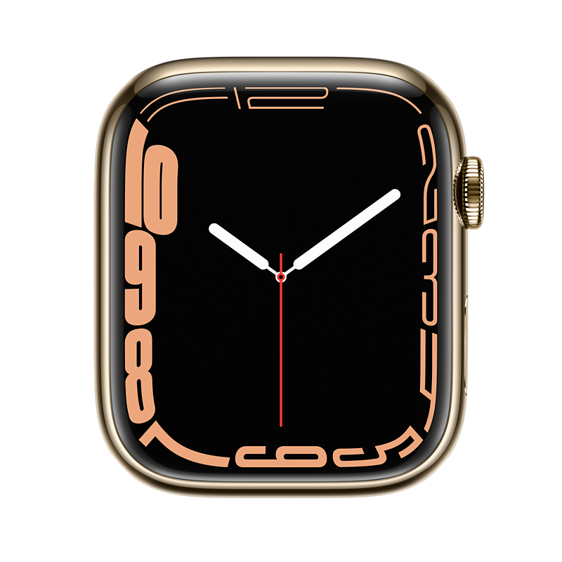 Käytetty Apple Watch Series 7 Steel Cellular (41mm) Gold Gold Milanese Loop