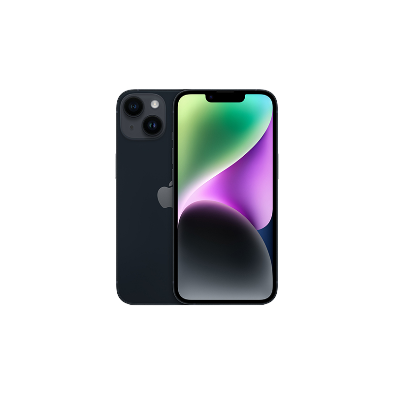 Käytetty iPhone 14 Dual eSIM 128GB Midnight - 128GB - Midnight