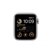 Watch SE (2nd Gen) (40mm), Silver, Black Sport Band