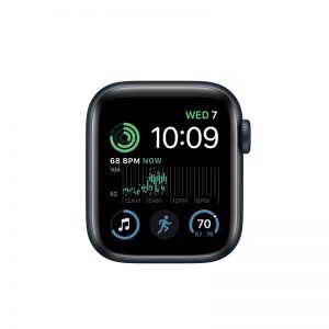 Watch SE Cellular (2nd Gen) (44mm), Midnight, Black Sport Band