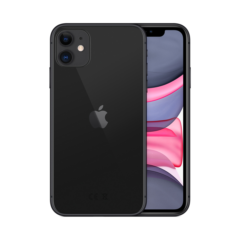 Käytetty iPhone 11 64GB Black - 64GB - Black