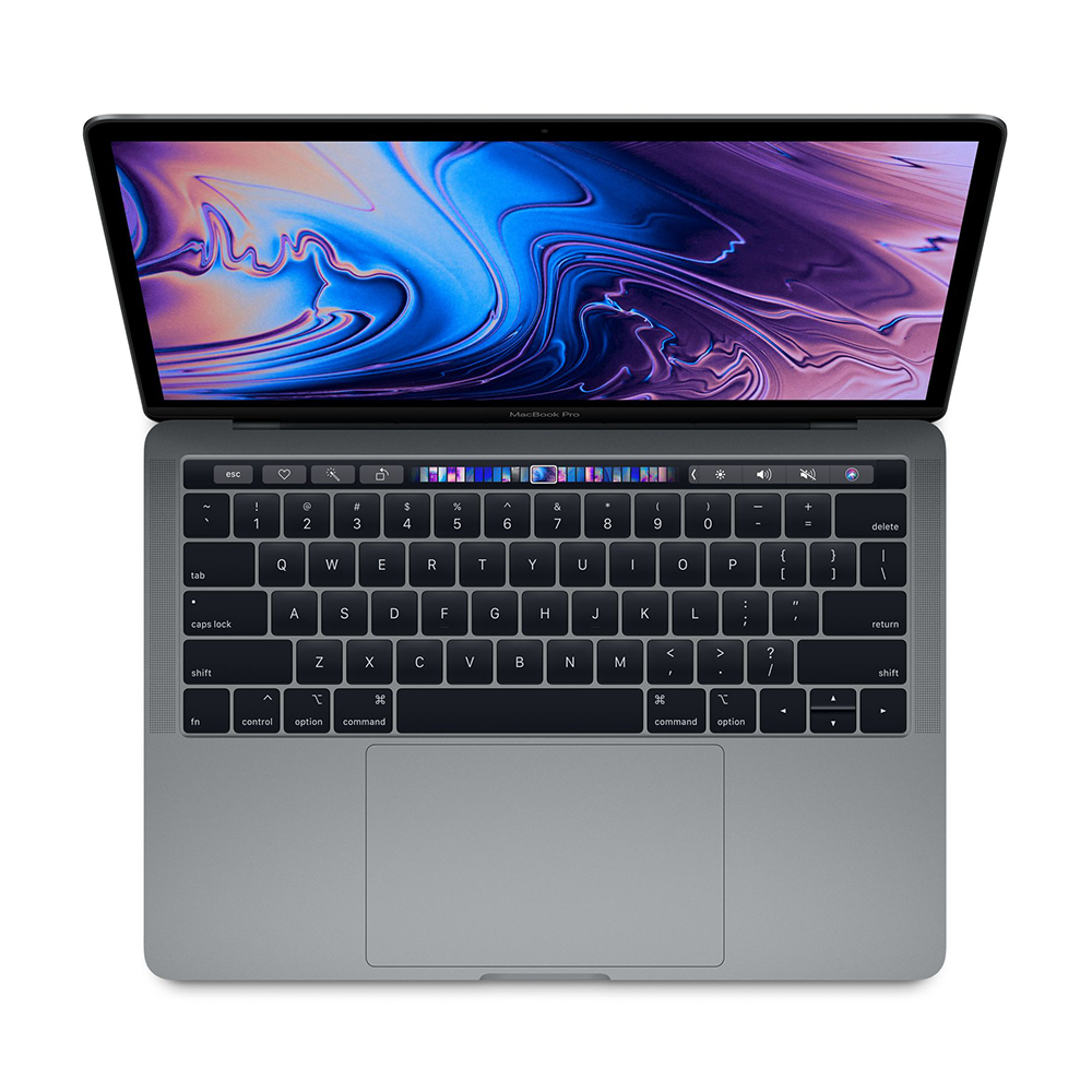Käytetty MacBook Pro 13" 4TBT Mid 2019 (Intel Quad-Core i5 2.4 GHz, 16 GB RAM, 256 GB SSD) Space Gray 2019 16 GB RAM - 256 GB SSD