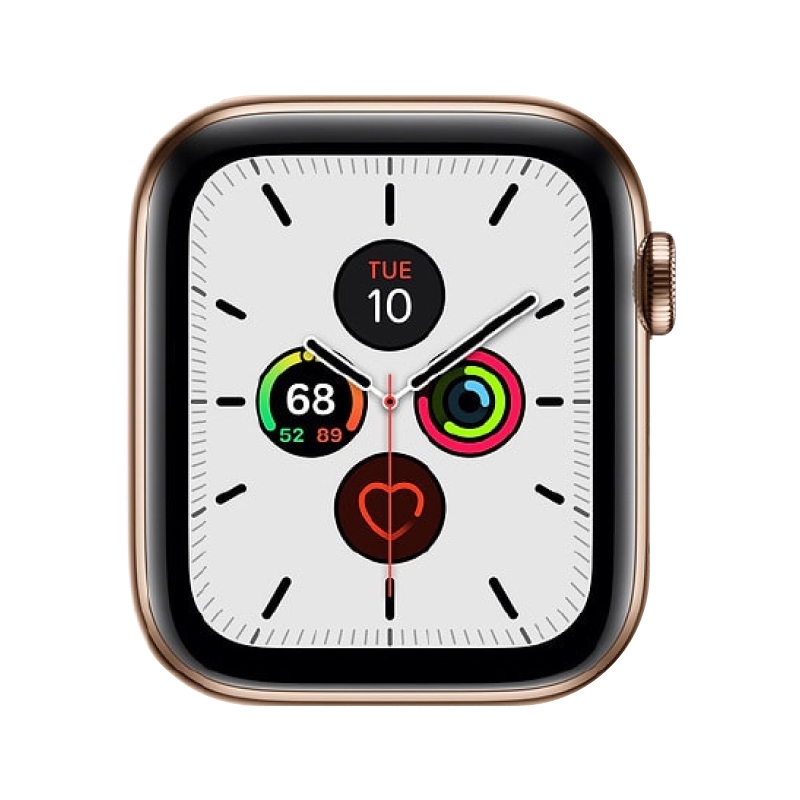 Käytetty Apple Watch Series 5 Steel Cellular (44mm) Gold Gold Milanese Loop