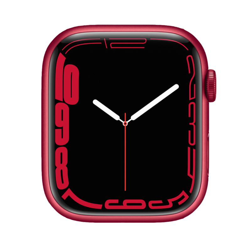 Käytetty Apple Watch Series 7 Aluminum Cellular (45mm) Red Red Sport Band