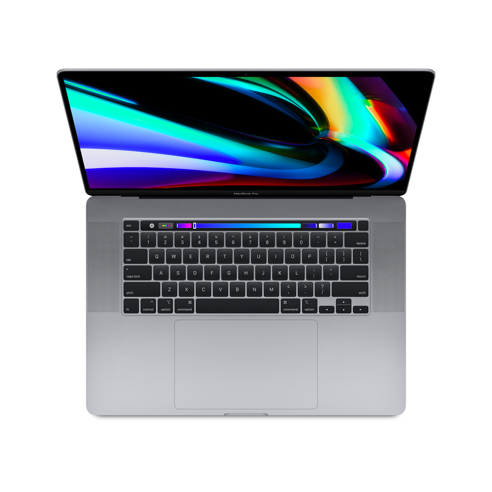 Käytetty MacBook Pro 16" Touch Bar Late 2019 (Intel 8-Core i9 2.3 GHz, 16 GB RAM, 2 TB SSD) Space Gray 16 GB RAM - 2 TB SSD