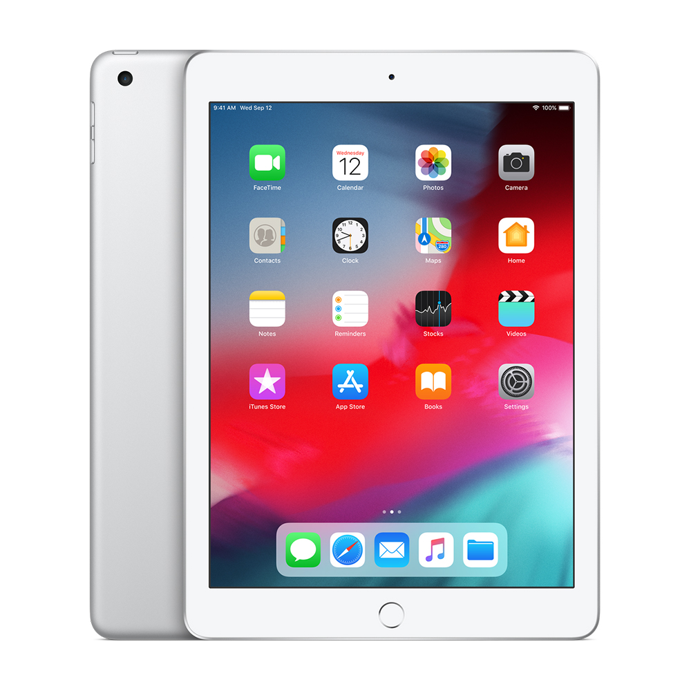 Käytetty iPad 6 Wi-Fi + Cellular 32GB Silver - 32GB