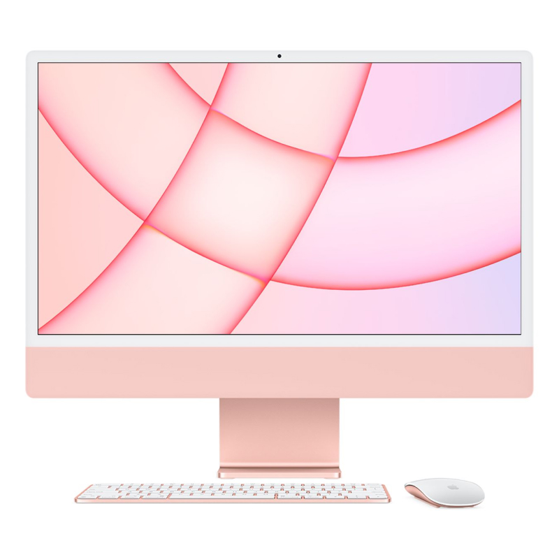 Käytetty iMac 24" M1 2021 (Apple M1 8-Core, 16 GB RAM, 1 TB SSD, 8-Core) Pink 16 GB RAM - 1 TB SSD