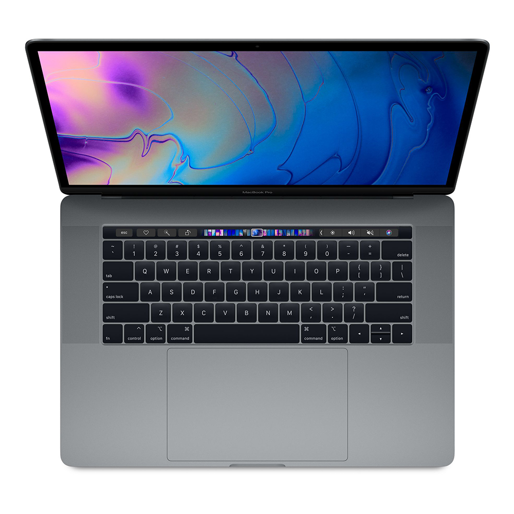 Käytetty MacBook Pro 15" Touch Bar Mid 2019 (Intel 6-Core i7 2.6 GHz, 32 GB RAM, 512 GB SSD) Space Gray 2019 32 GB RAM - 512 GB SSD