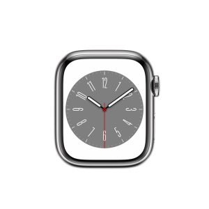 Watch Series 8 Steel Cellular (45mm), Silver, Silver Milanese Loop