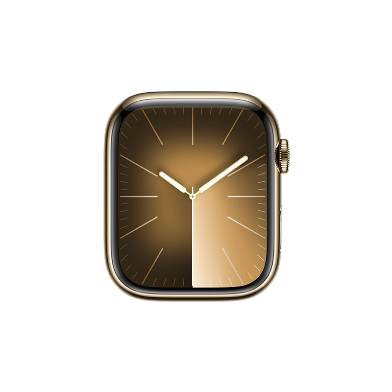 Käytetty Apple Watch Series 9 Steel Cellular (41mm) Gold Gold Milanese Loop