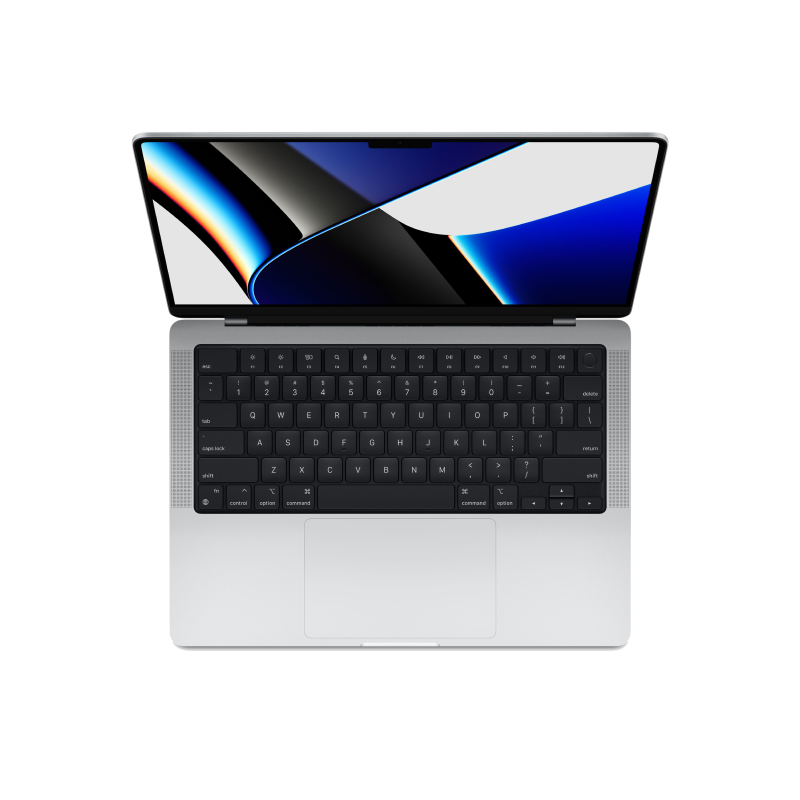Käytetty MacBook Pro 14" M1 2021 (Apple M1 Max 10-Core, 32 GB RAM, 1 TB SSD, 24-Core GPU) Silver 32 GB RAM - 1 TB SSD