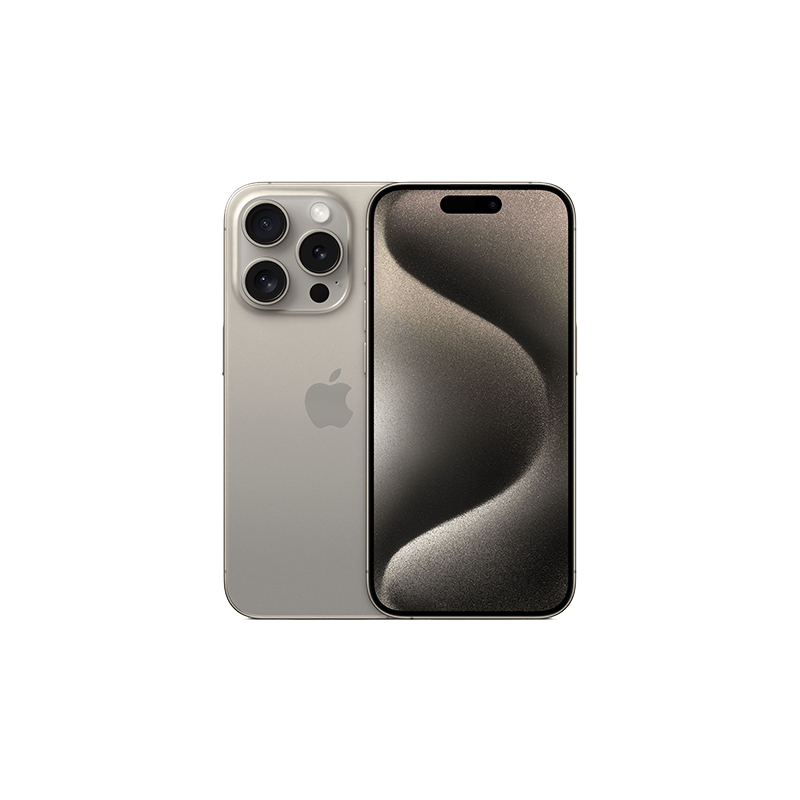 Käytetty iPhone 15 Pro Dual eSIM 256GB Natural Titanium - 256GB - Natural Titanium