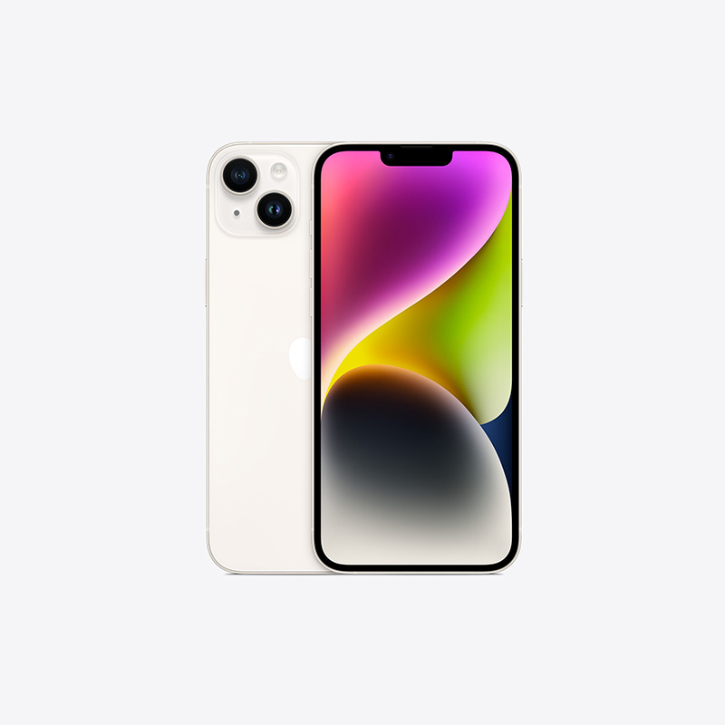 Käytetty iPhone 14 Plus Dual eSIM 128GB Starlight - 128GB - Starlight