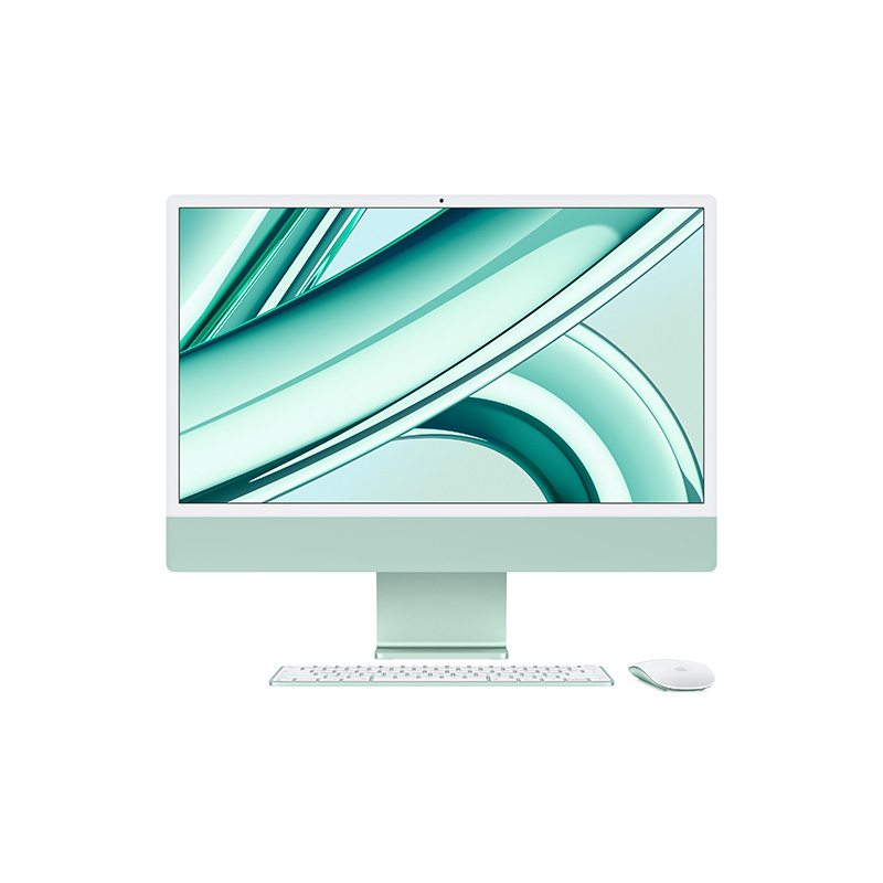 Käytetty iMac 24" M3 2023 (Apple M3 8-Core, 8 GB RAM, 256 GB SSD, 8-Core) Green 8 GB RAM - 256 GB SSD