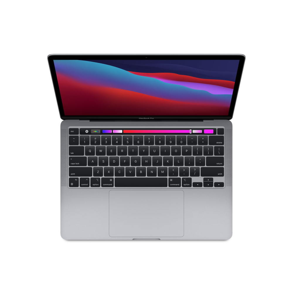 Käytetty MacBook Pro 13" M1 2020 (Apple M1 8-Core, 8 GB RAM, 512 GB SSD) Space Gray 8 GB RAM - 512 GB SSD