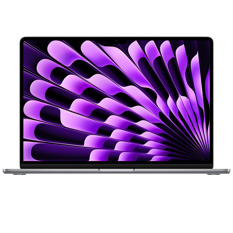 Käytetty MacBook Air 15" M3 2024 (Apple M3 8-Core, 16 GB RAM, 512 GB SSD) Space Gray 16 GB RAM - 512 GB SSD