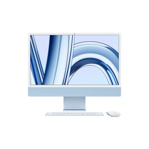 iMac 24" M3 2023 (Apple M3 8-Core 8 GB RAM 256 GB SSD 8-Core), Blue, Apple M3 8-Core, 8 GB RAM, 256 GB SSD, 8-Core