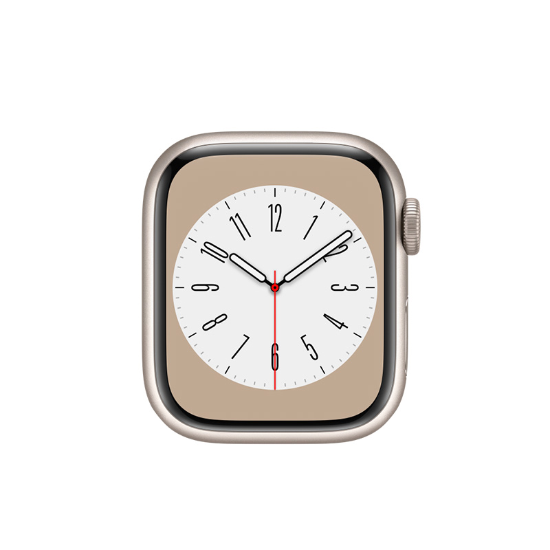 Käytetty Apple Watch Series 8 Aluminum (41mm) Starlight Starlight Sport Band