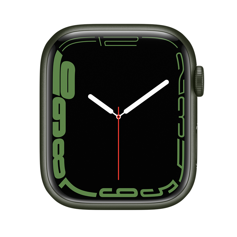 Käytetty Apple Watch Series 7 Aluminum (45mm) Green Black Sport Band