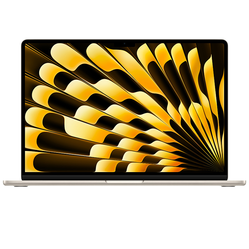 Käytetty MacBook Air 15" M3 2024 (Apple M3 8-Core, 16 GB RAM, 512 GB SSD) Starlight 16 GB RAM - 512 GB SSD