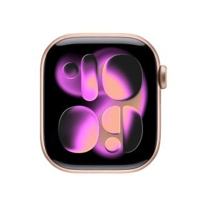 Watch Series 11 Aluminum Cellular (42mm), Rose Gold, Pink Sand Sport Band