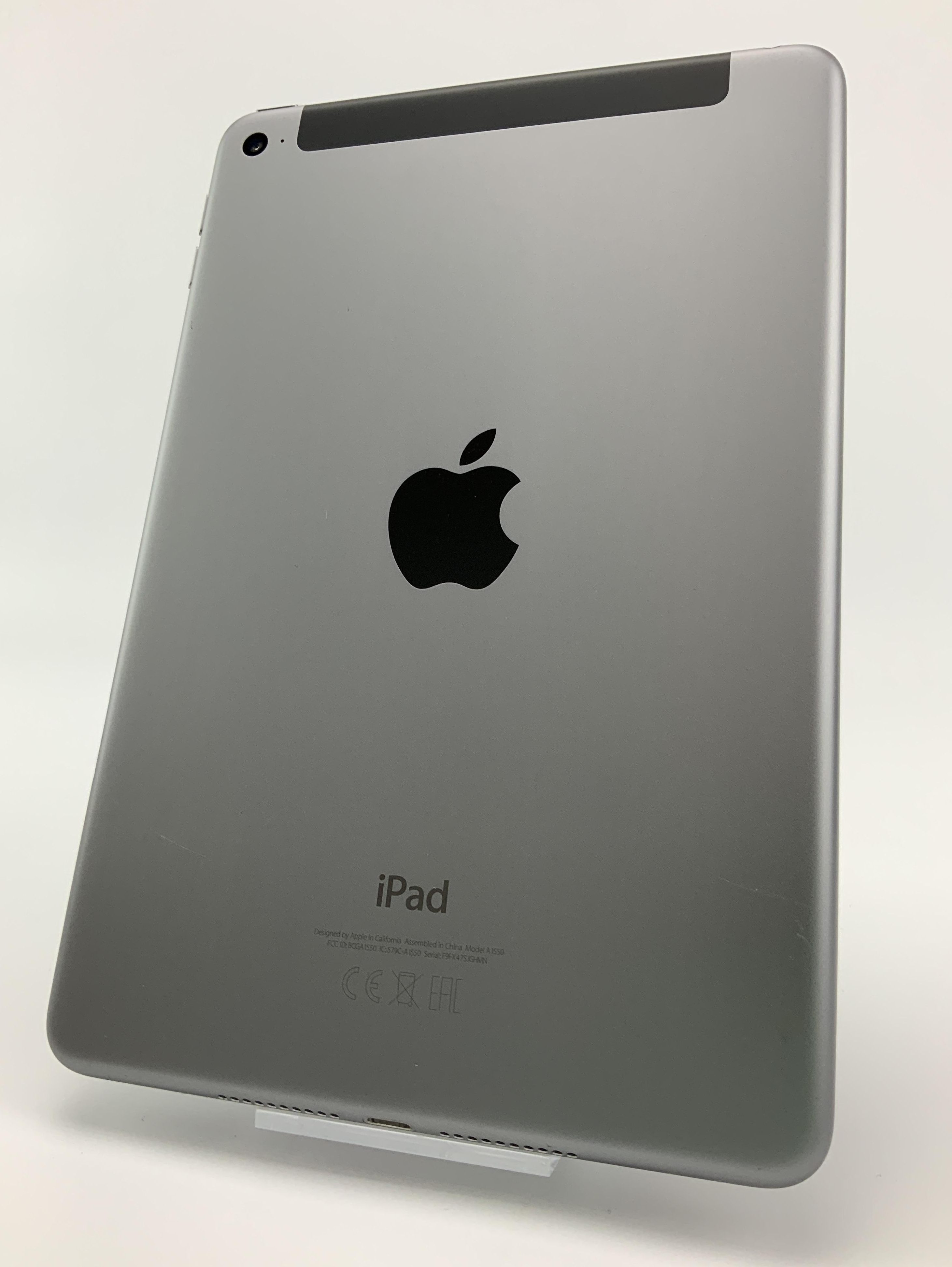 iPad mini 4 Wi-Fi + Cellular 128GB, 128GB, Space Gray, Kuva 2