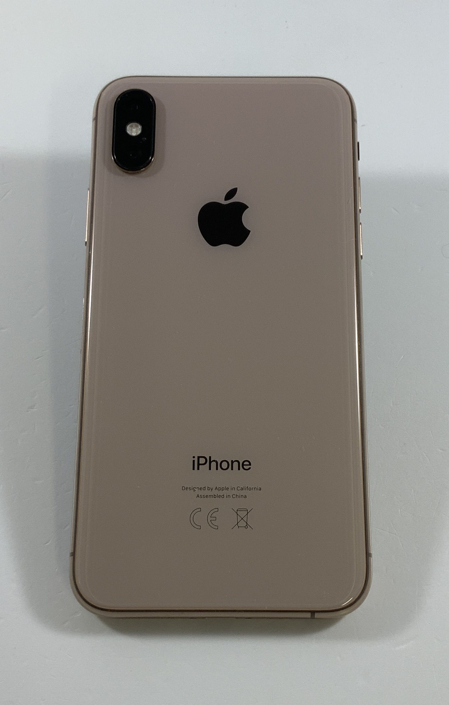 Iphone xs gold фото