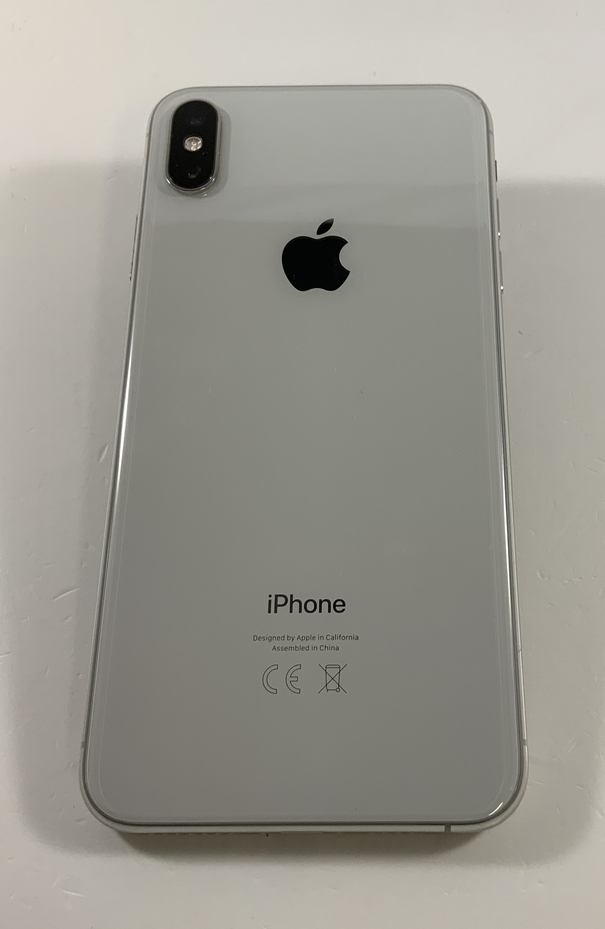 Xs max silver фото